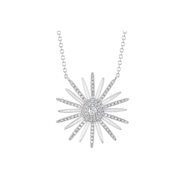 Shy Creation Flower Necklace DeScenza Diamonds Boston, MA
