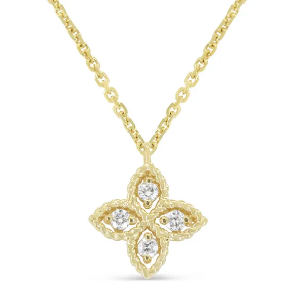 DeScenza Collection Diamond Clover Necklace similar item image