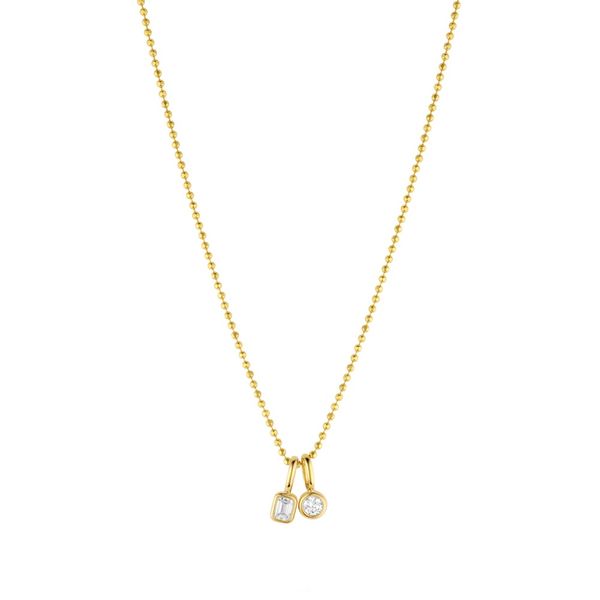 Baggins Pearls  Diamond Necklace DeScenza Diamonds Boston, MA