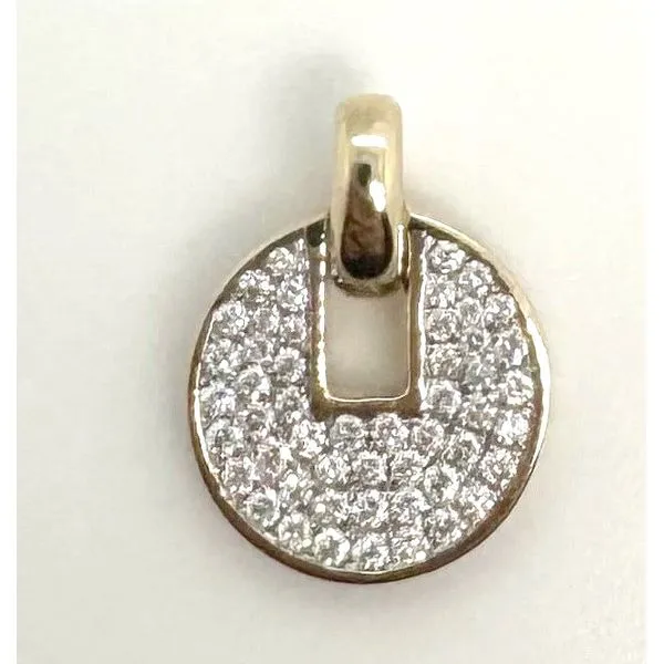 Frederic Sage Diamond Eclipse Necklace DeScenza Diamonds Boston, MA
