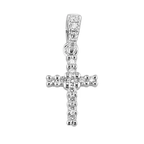 DeScenza Collection Diamond Cross Necklace DeScenza Diamonds Boston, MA