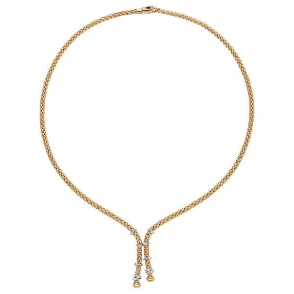 Fope Lariat Necklace DeScenza Diamonds Boston, MA