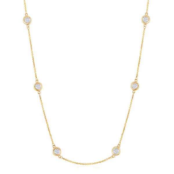 DeScenza Collection Diamond Necklace DeScenza Diamonds Boston, MA