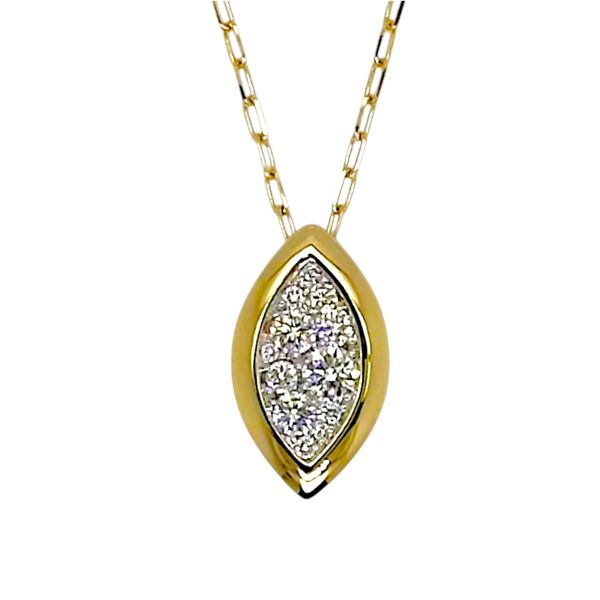 Frederic Sage Diamond Necklace DeScenza Diamonds Boston, MA