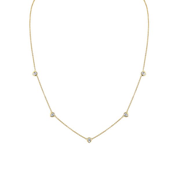 Sylvie Diamond Necklace DeScenza Diamonds Boston, MA
