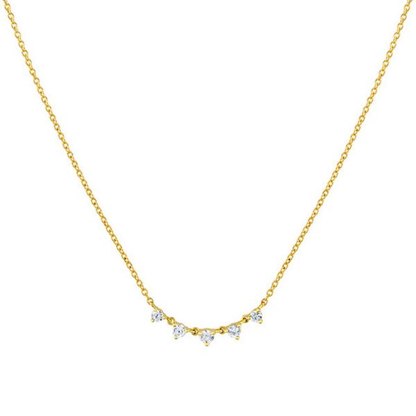 Sylvie Diamond Necklace DeScenza Diamonds Boston, MA
