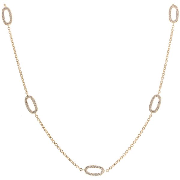 Descenza Collection Diamond Necklace DeScenza Diamonds Boston, MA