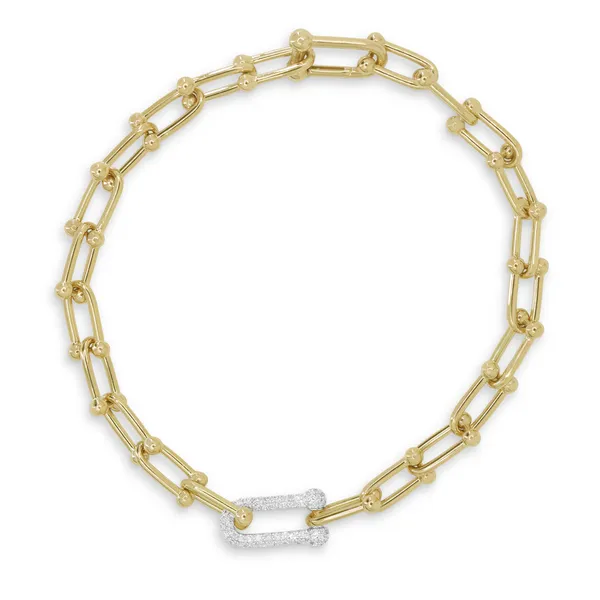 DeScenza Collection Diamond Stirup Bracelet similar item image