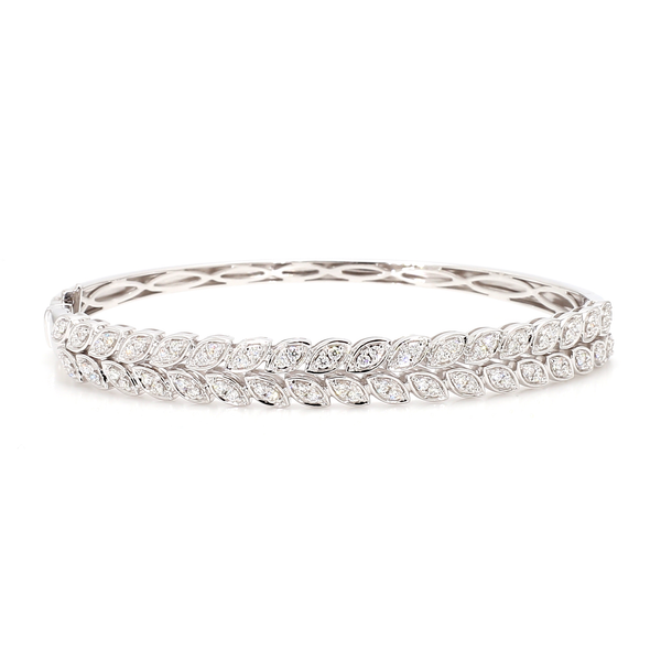DeScenza Collection Diamond Bangle Bracelet DeScenza Diamonds Boston, MA