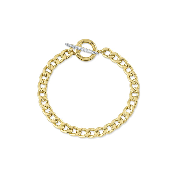 Shy Creation Diamond Toggle Bracelet DeScenza Diamonds Boston, MA