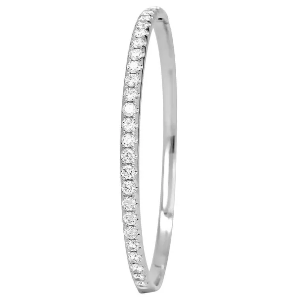 Diamond Bangle Bracelet DeScenza Diamonds Boston, MA