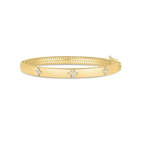 Diamond Triology Bangle Bracelet DeScenza Diamonds Boston, MA