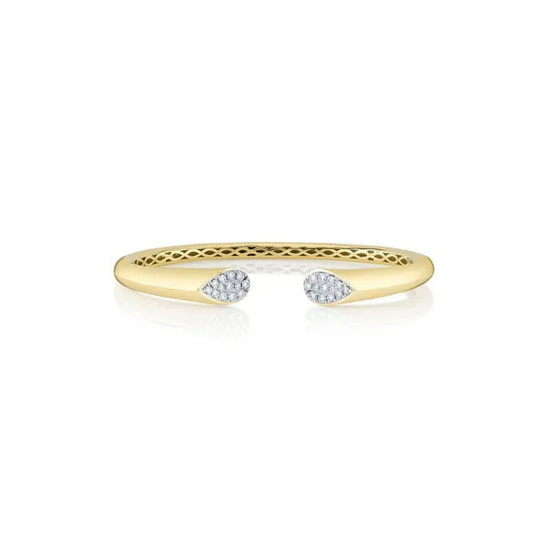 Shy Diamond Cuff Bangle