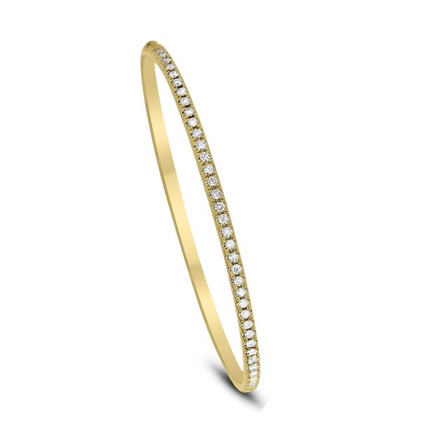 DeScenza Collection Diamond Bangle Bracelet DeScenza Diamonds Boston, MA