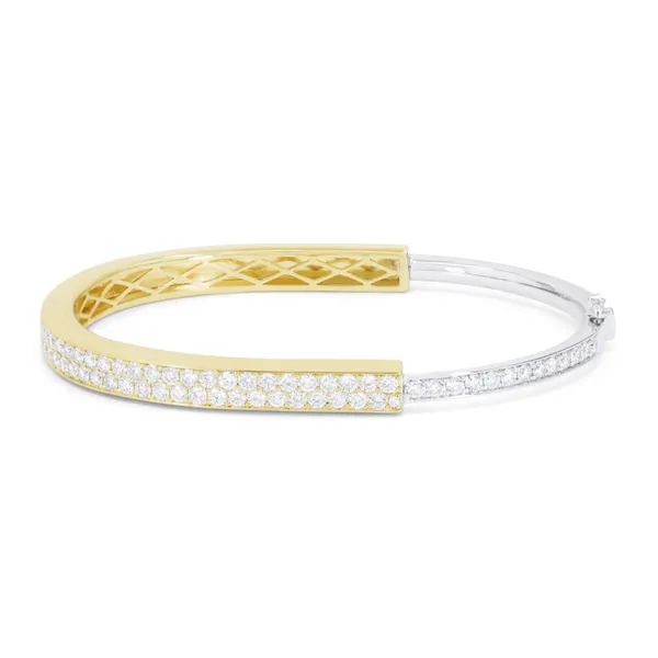 DeScenza Collection Diamond Bangle Bracelet DeScenza Diamonds Boston, MA