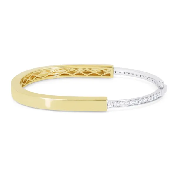 DeScenza Collection Diamond Bangle Bracelet DeScenza Diamonds Boston, MA