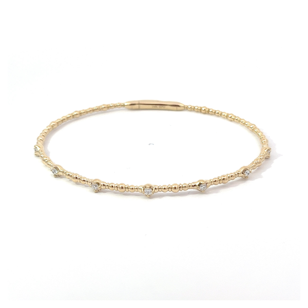 DeScenza Collection Diamond Bangle Bracelet DeScenza Diamonds Boston, MA