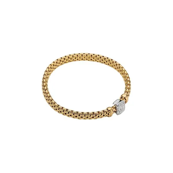 Fope Vendome Flex Bangle Bracelet DeScenza Diamonds Boston, MA