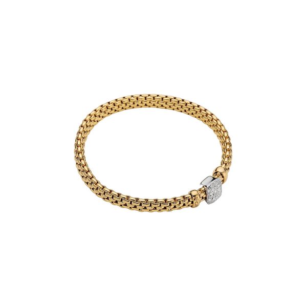 Fope Vendome Flex Bangle Bracelet DeScenza Diamonds Boston, MA