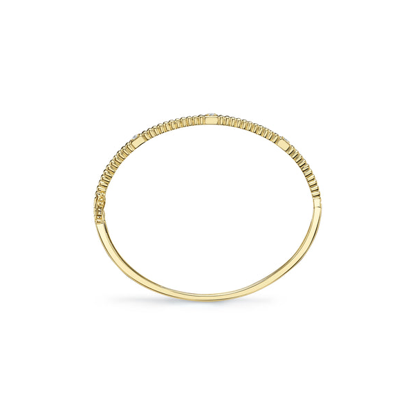 Shy Creation Diamond Bangle Image 3 DeScenza Diamonds Boston, MA