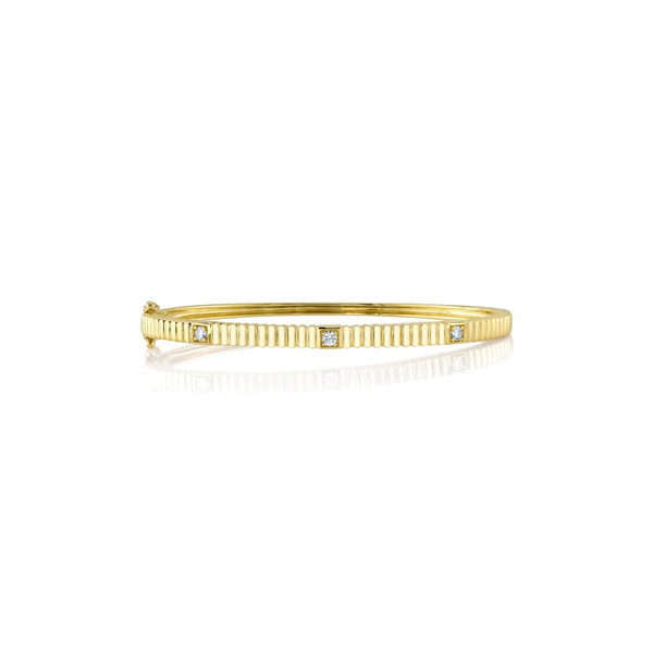 Shy Creation Diamond Bangle DeScenza Diamonds Boston, MA