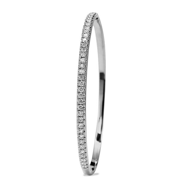 DeScenza Collection Diamond Bangle Bracelet DeScenza Diamonds Boston, MA