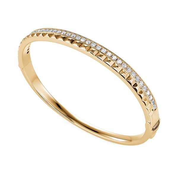 DeScenza Collection Diamond Bangle Bracelet DeScenza Diamonds Boston, MA