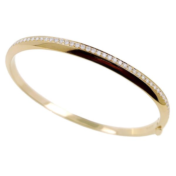 DeScenza Collection Diamond Bangle Bracelet DeScenza Diamonds Boston, MA