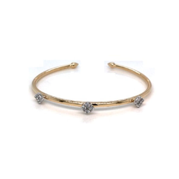 DeScenza Collection Diamond Cuff Bracelet DeScenza Diamonds Boston, MA