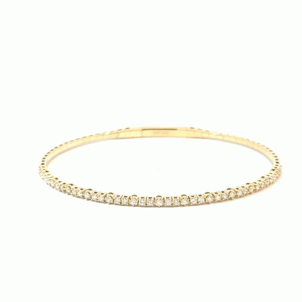 DeScenza Collection Diamond Bangle Bracelet DeScenza Diamonds Boston, MA