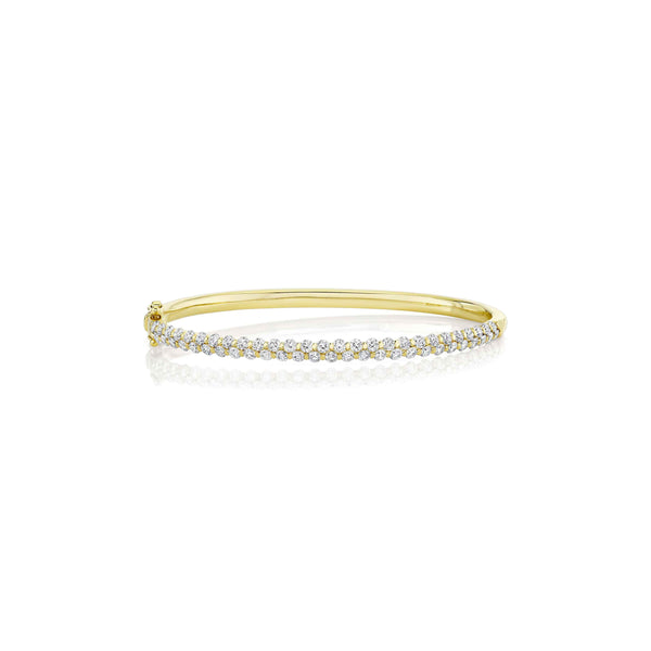 Shy Creation Diamond Bangle Bracelet DeScenza Diamonds Boston, MA