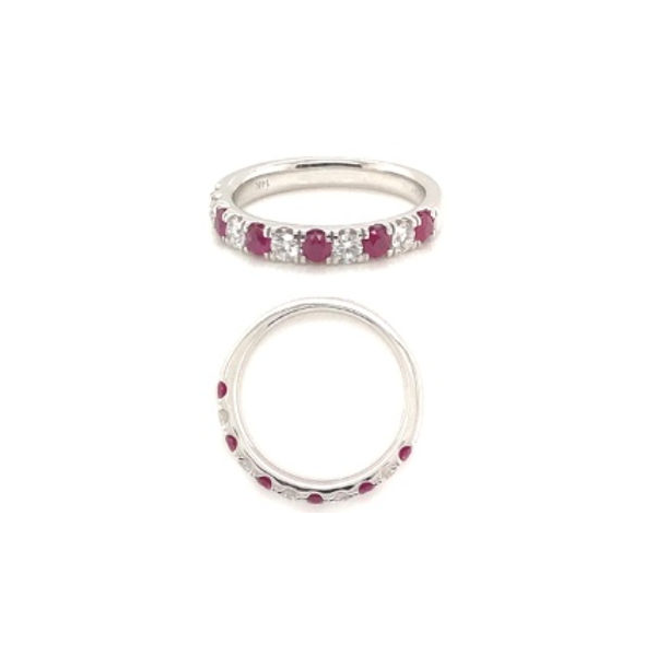 DeScenza Collection Diamond and Ruby Bracelet DeScenza Diamonds Boston, MA