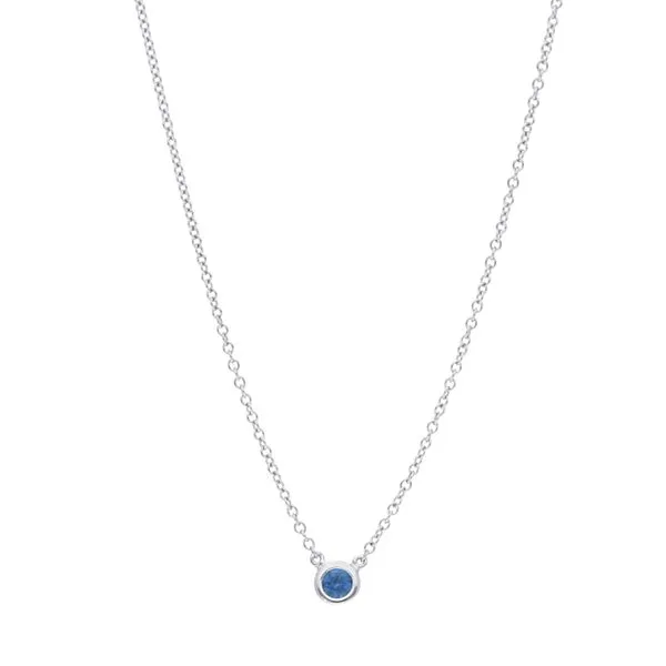 Sofer Sapphire Necklace DeScenza Diamonds Boston, MA
