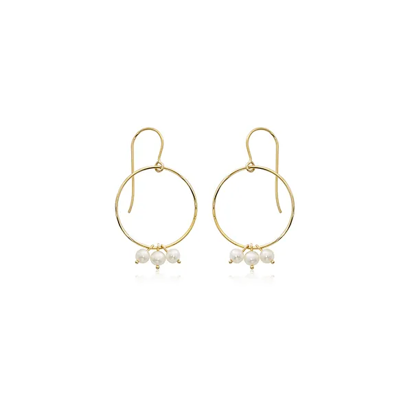 Pearl/Diamond Earrings similar item image