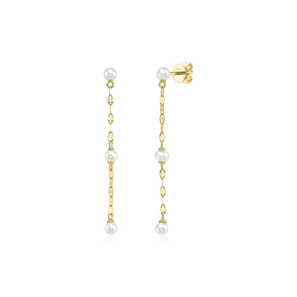 Shy Creation Pearl Earrings DeScenza Diamonds Boston, MA