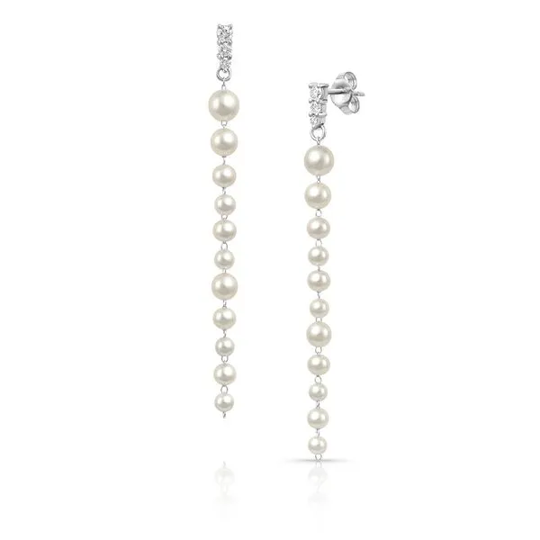 Baggins Pearl Earrings DeScenza Diamonds Boston, MA
