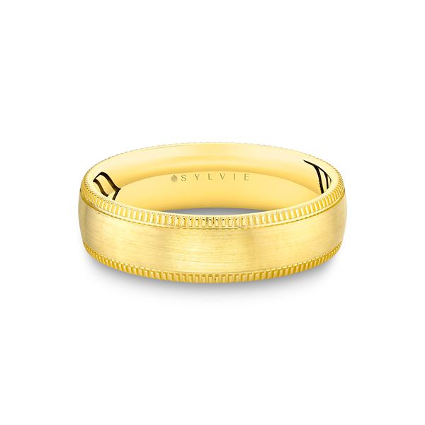 Sylvie Men's Wedding Band DeScenza Diamonds Boston, MA