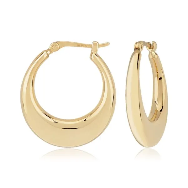 DeScenza Collection Hoop Earrings DeScenza Diamonds Boston, MA