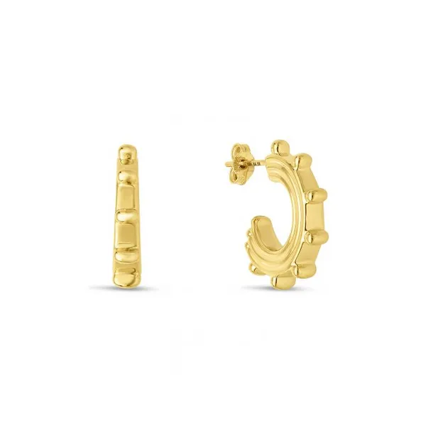 DeScenza Collection Hoop Earrings DeScenza Diamonds Boston, MA