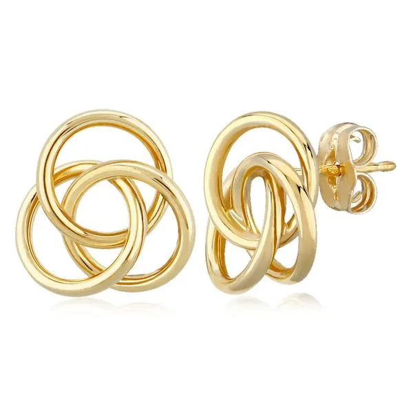 DeScenza Collection Knot Earrings DeScenza Diamonds Boston, MA