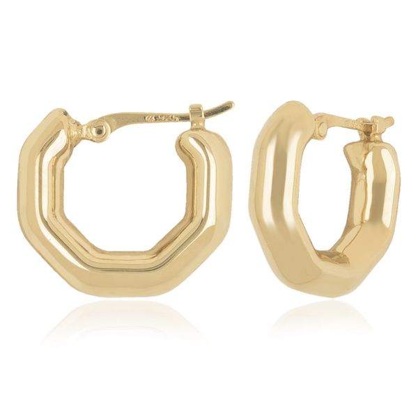 DeScenza Collection Hoop Earrings DeScenza Diamonds Boston, MA