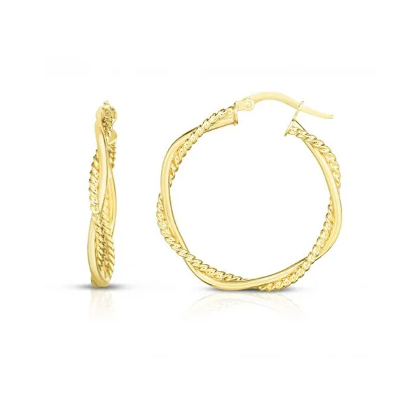 Gold/Color Earrings DeScenza Diamonds Boston, MA