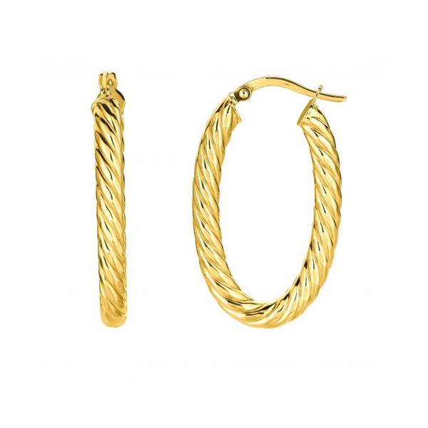 DeScenza Collection Hoop Earrings DeScenza Diamonds Boston, MA