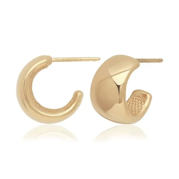 DeScenza Collection Hoop Earrings DeScenza Diamonds Boston, MA