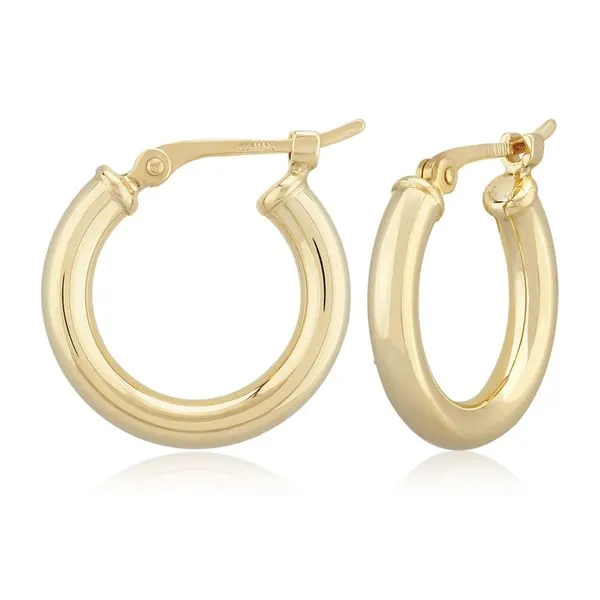 DeScenza Collection Hoop Earrings DeScenza Diamonds Boston, MA