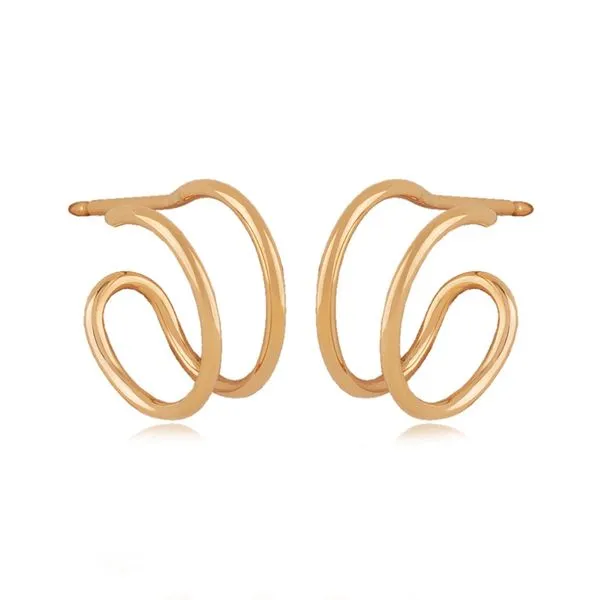 Gold/Color Earrings DeScenza Diamonds Boston, MA