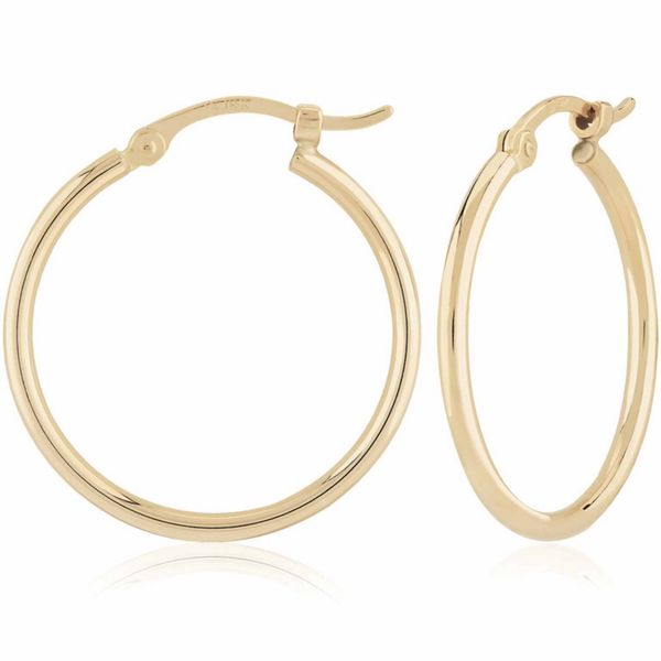 DeScenza Collection Hoop Earrings DeScenza Diamonds Boston, MA