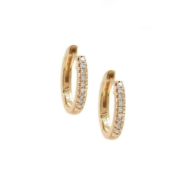 Gold/Color Earrings DeScenza Diamonds Boston, MA