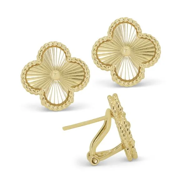 DeScenza Collection Clover Earring DeScenza Diamonds Boston, MA