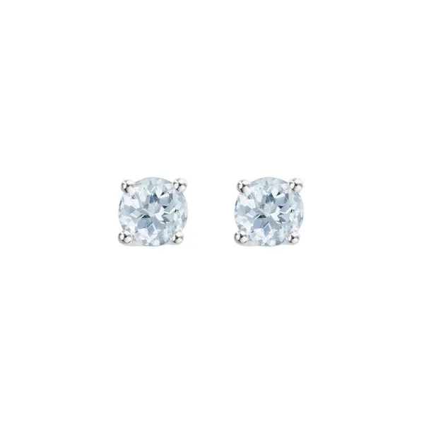 DeScenza Collection Aquamarine Earring DeScenza Diamonds Boston, MA
